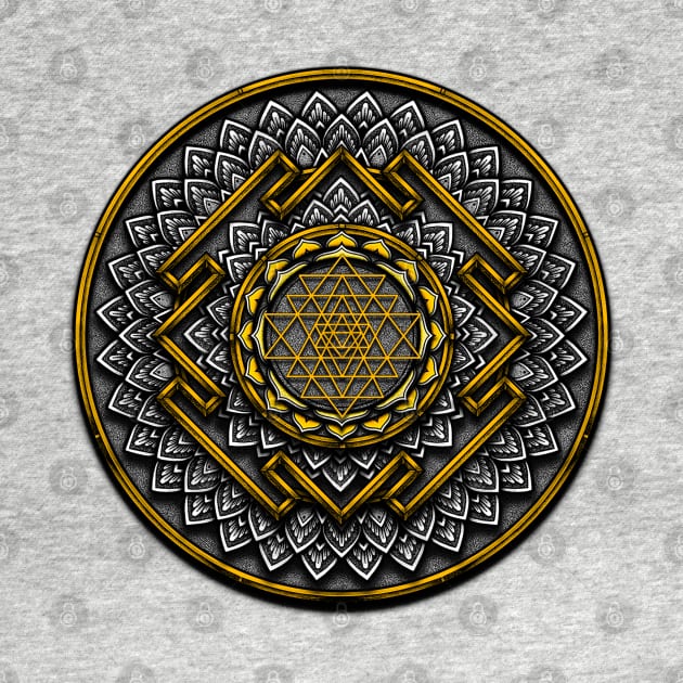 Sri Yantra Mandala by Awank.13